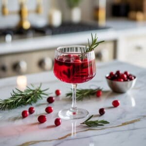 Gin and Cranberry Noel Cocktail Recipe