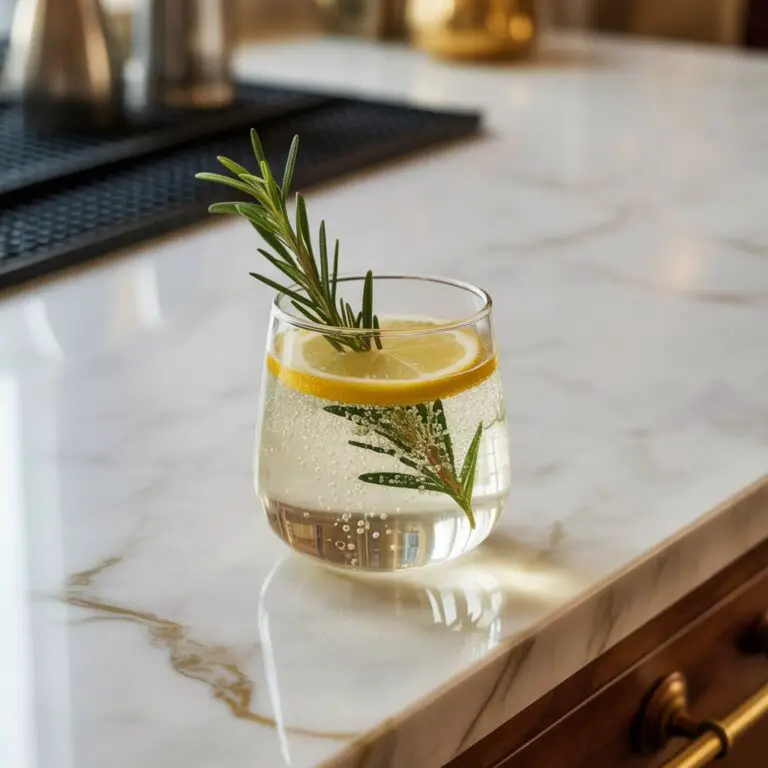 Holiday Gin Fizz Cocktail Recipe