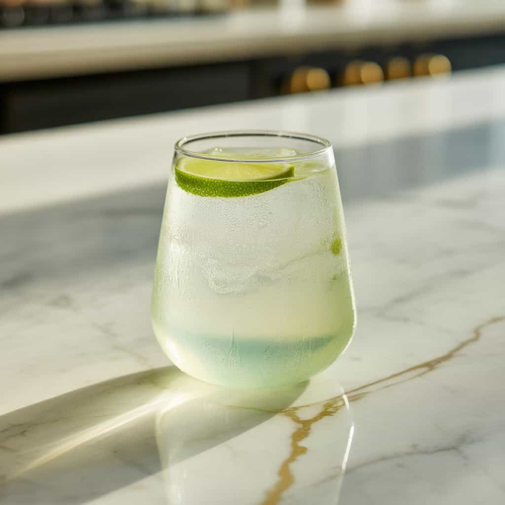 Frosty Gin Gimlet Cocktail Recipe