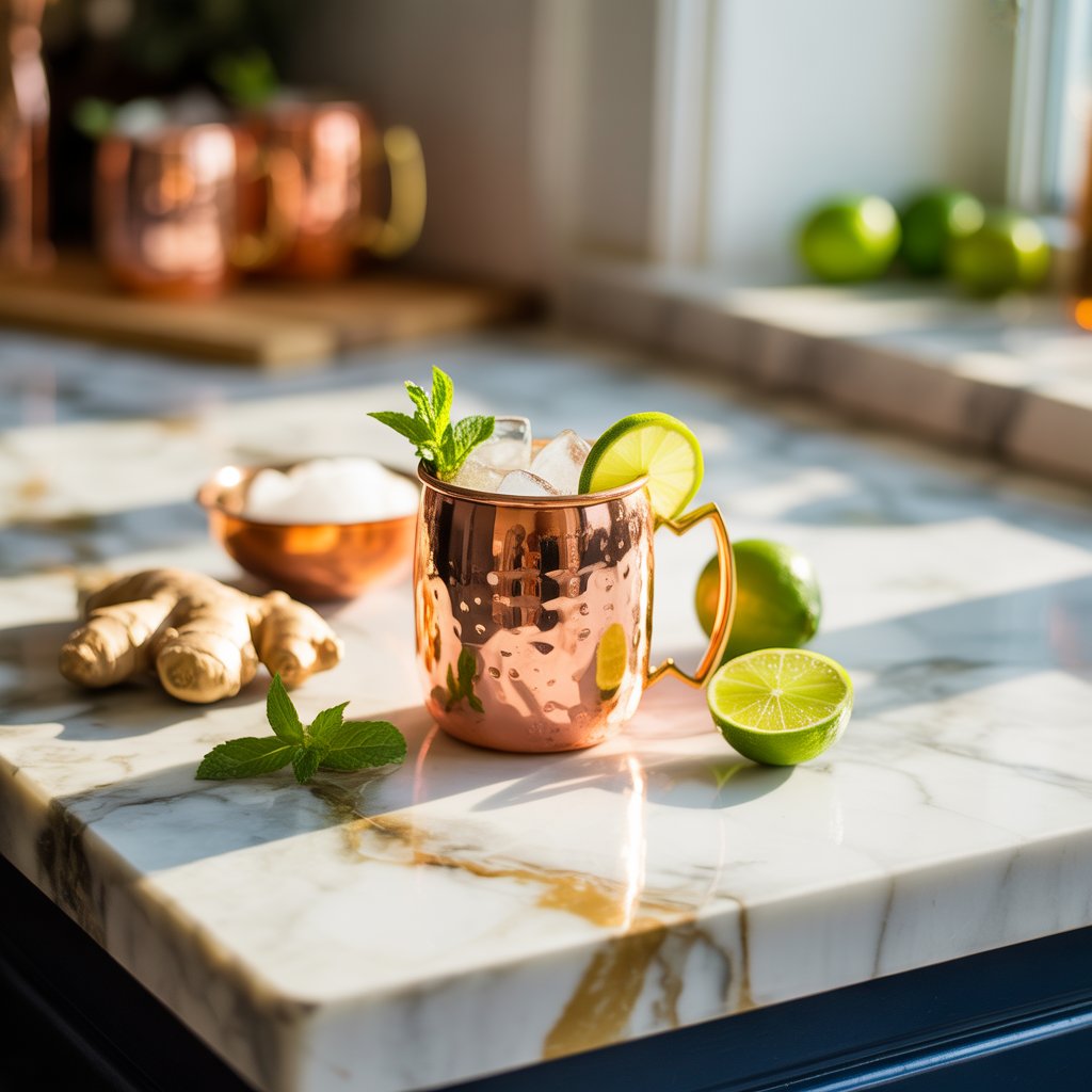 Ginger Beer Moscow Mule Twist Cocktail Recipe