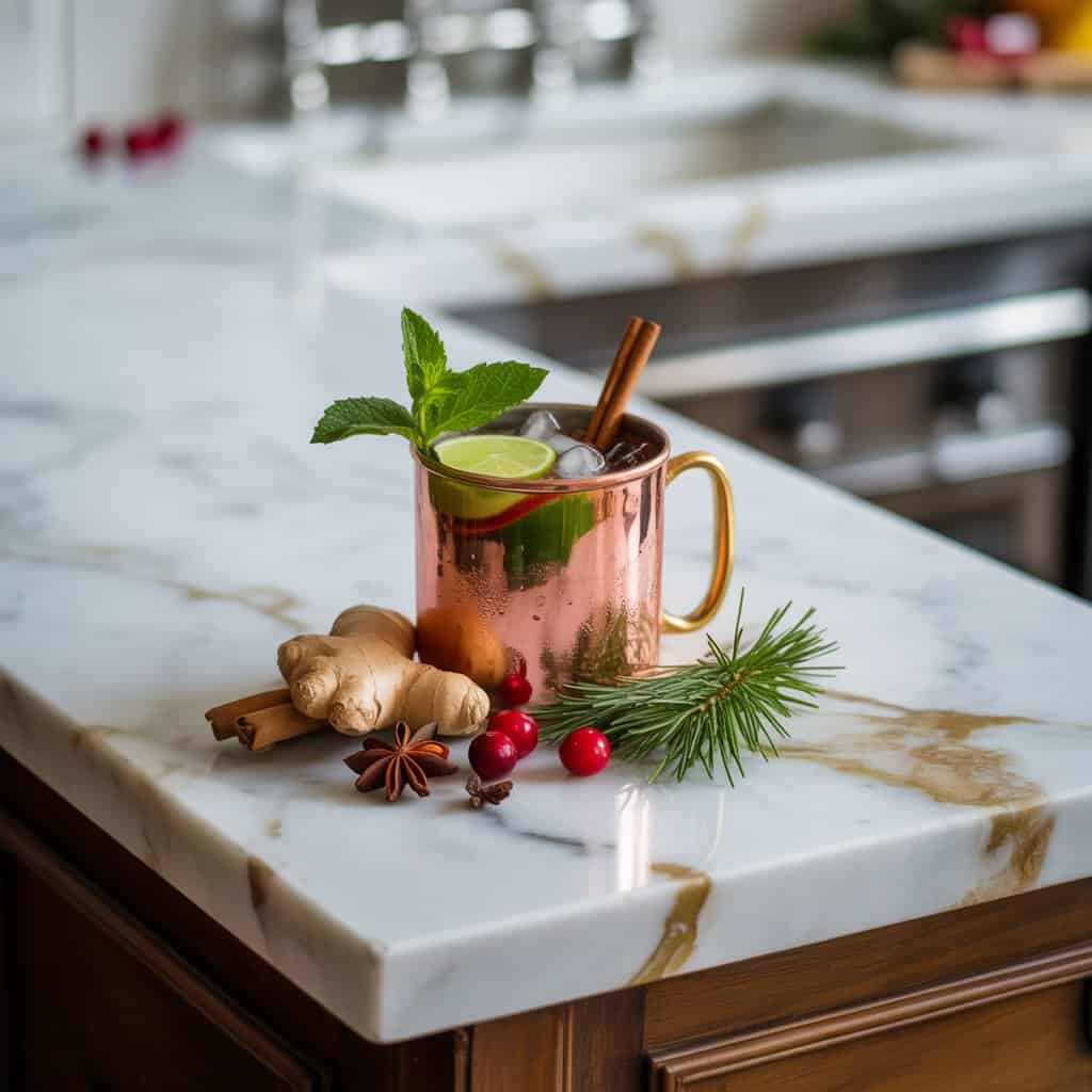 Holiday Ginger Beer Mule Cocktail Recipe