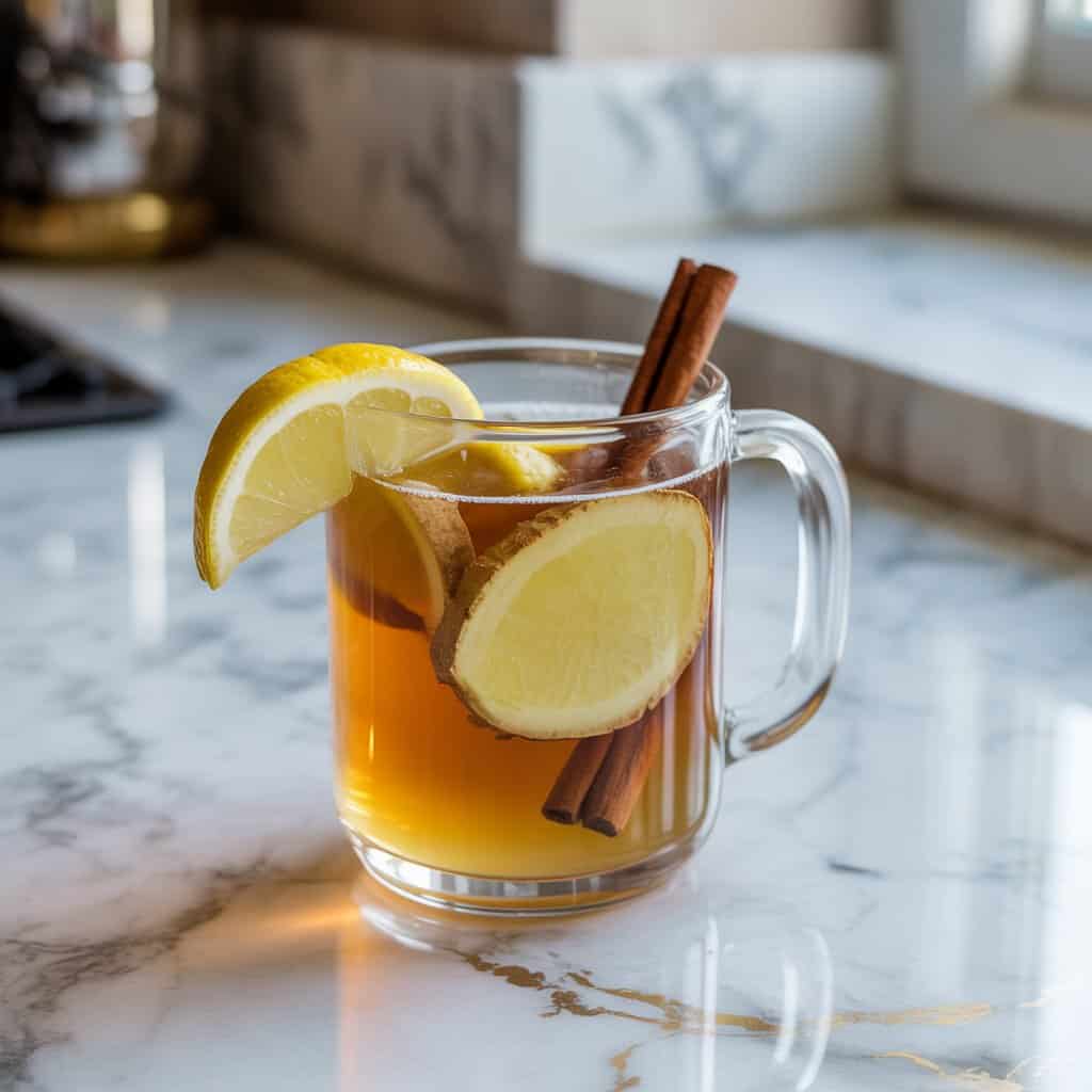 Ginger Beer Hot Toddy Cocktail Recipe