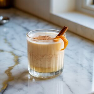 Ginger Beer Eggnog Flip Cocktail Recipe
