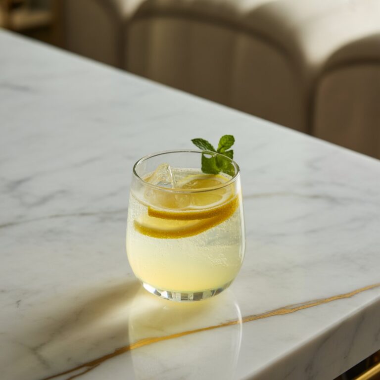 Limoncello Ginger Fizz Cocktail Recipe