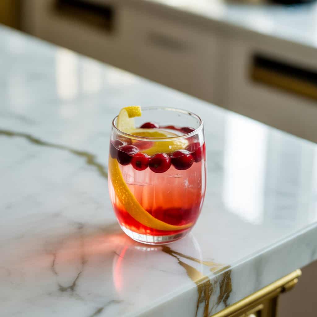Limoncello Cranberry Cooler Cocktail Recipe