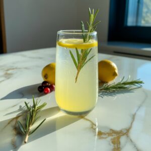 Limoncello Rosemary Collins Cocktail Recipe