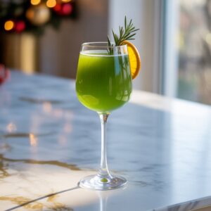 Midori Christmas Mimosa Cocktail Recipe