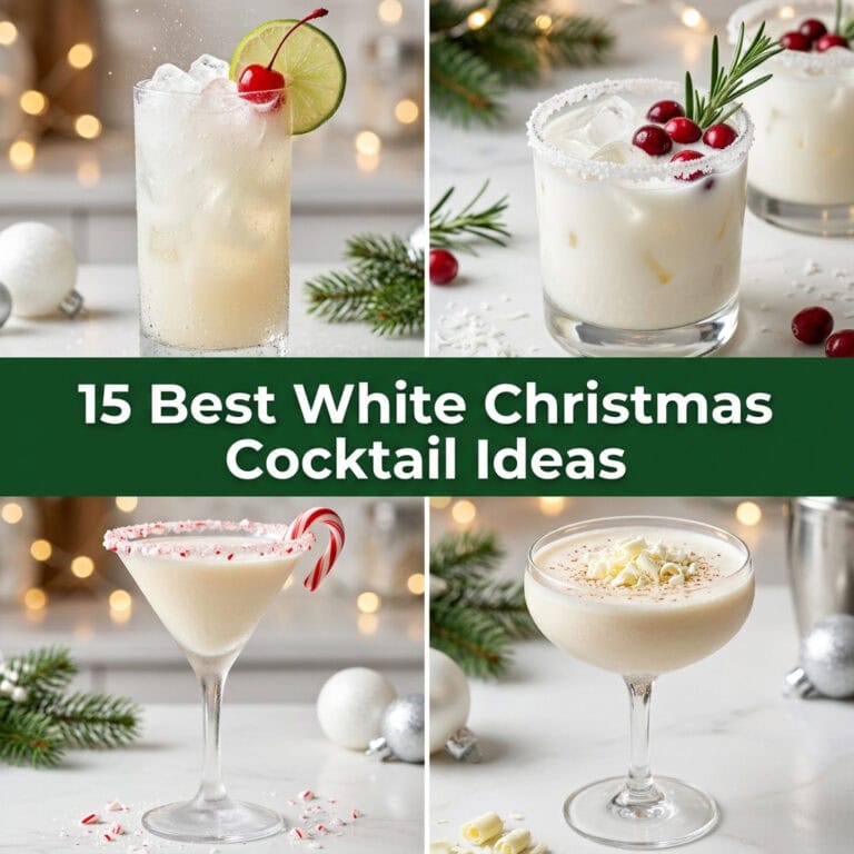 15 Best White Cranberry Christmas Cocktails