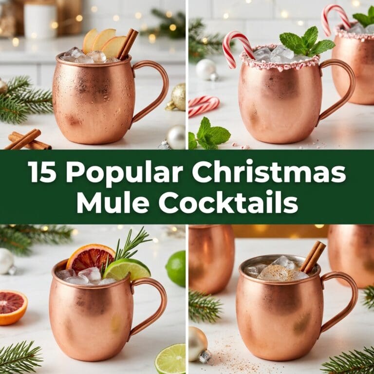 15 Popular Christmas Mule Cocktails