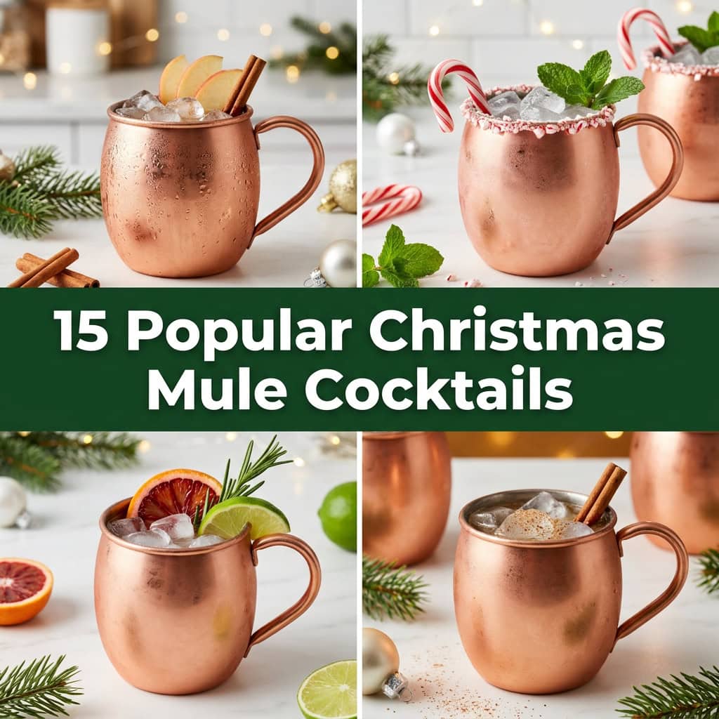 15 Popular Christmas Mule Cocktails