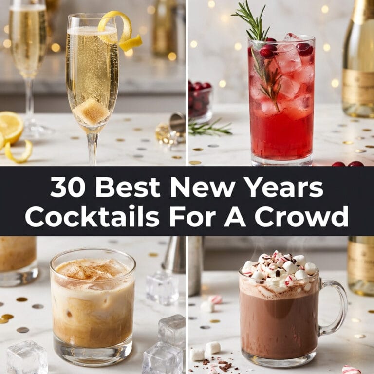 30 Best New Years Cocktails For A Crowd