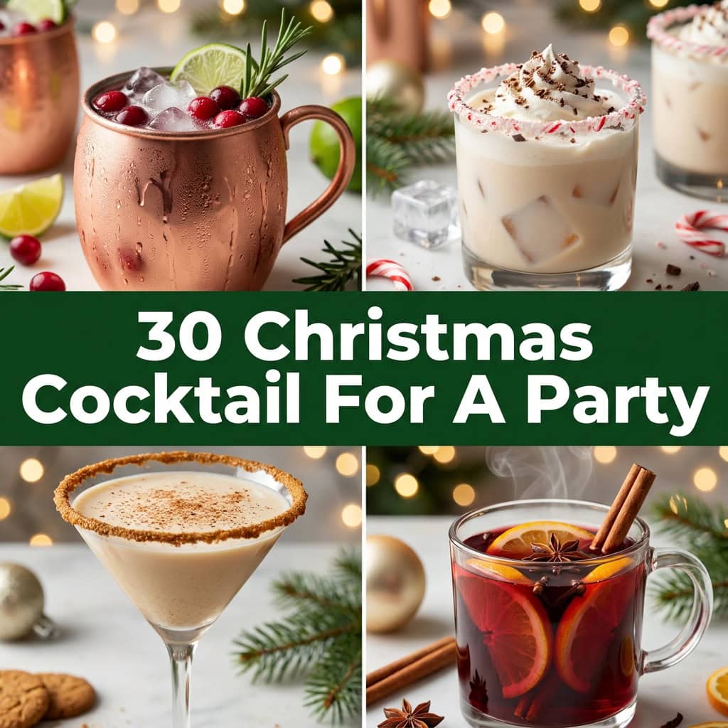 30 Christmas Cocktail For A Party