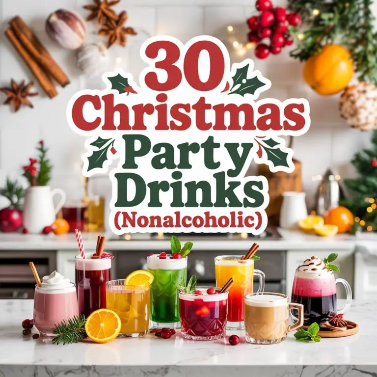 30 Christmas Party Drinks (Nonalcoholic)