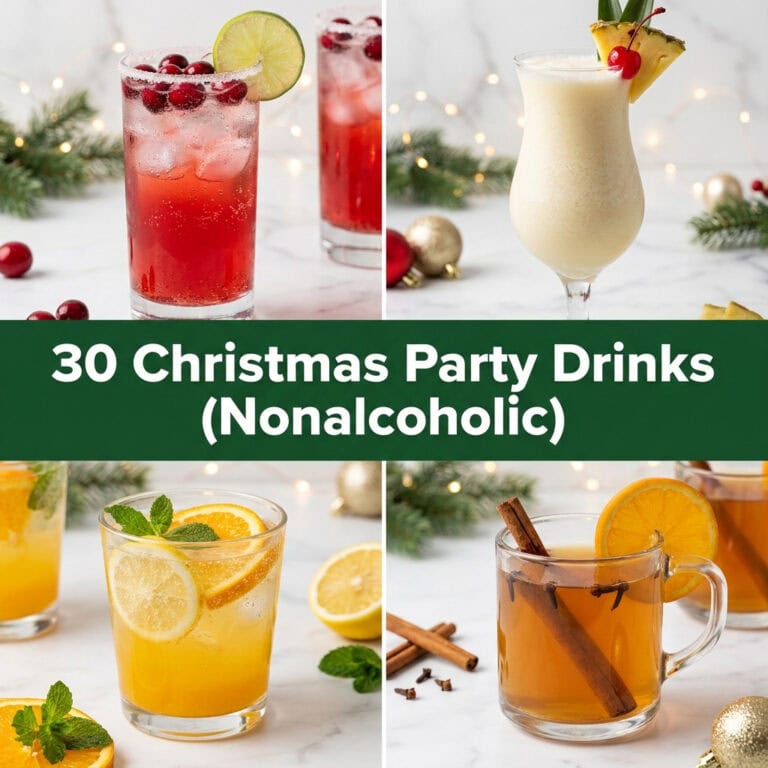 30 Christmas Party Drinks (Nonalcoholic)