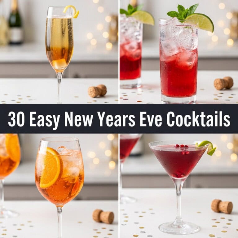 30 Easy New Years Eve Cocktails