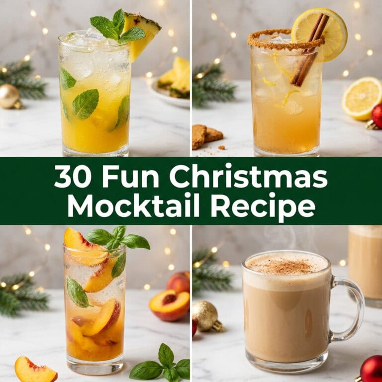 30 Fun Christmas Mocktail Recipe