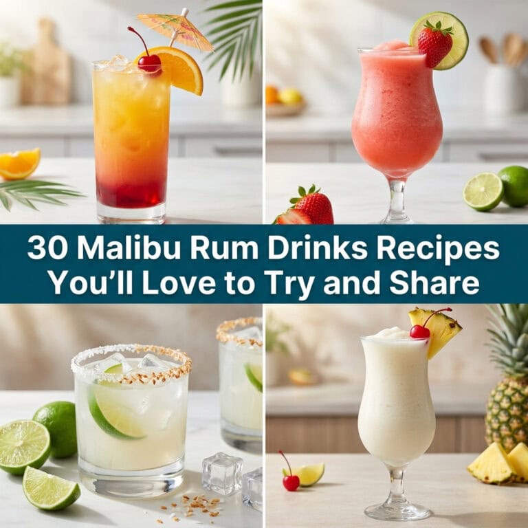 30 Malibu Rum Drinks Recipes You’ll Love to Try and Share