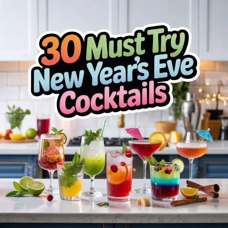 30 Must Try New Years Eve Cocktails