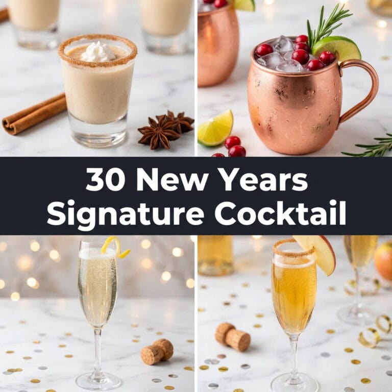 30 New Years Signature Cocktail
