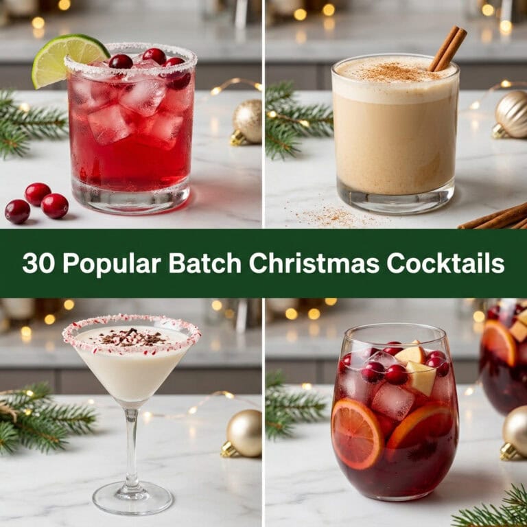 30 Popular Batch Christmas Cocktails