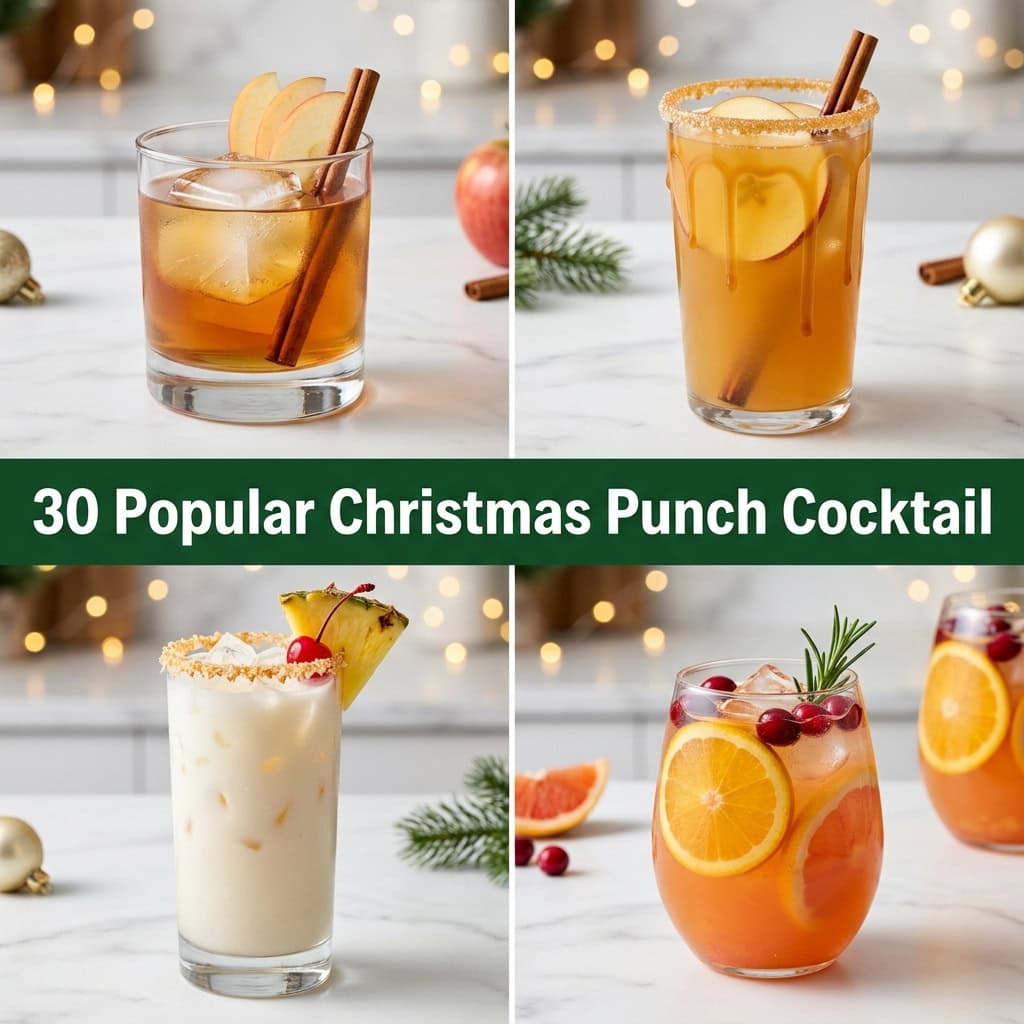 30 Popular Christmas Punch Cocktail
