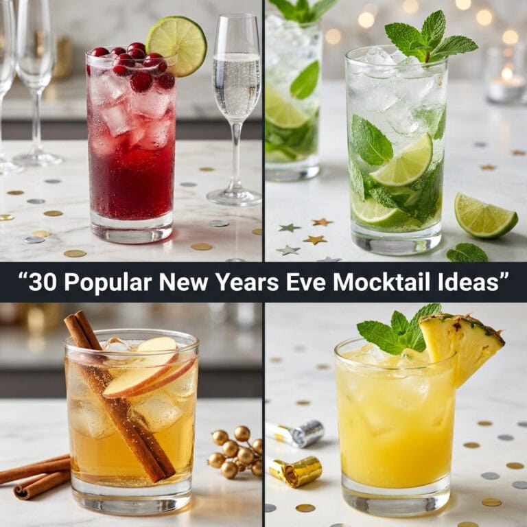 30 Popular New Years Eve Mocktail Ideas