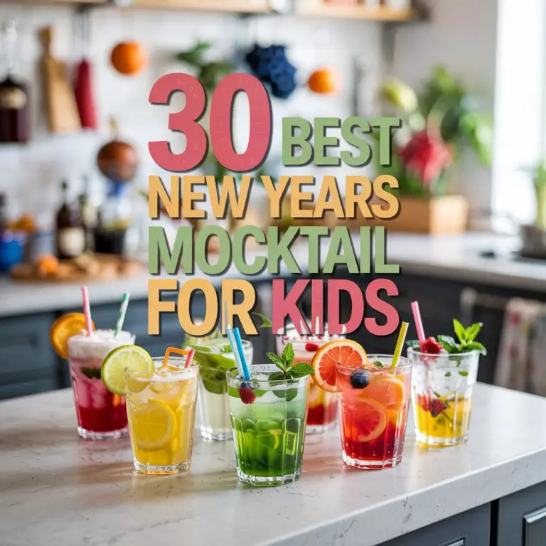 30 Best New Years Mocktail For Kids