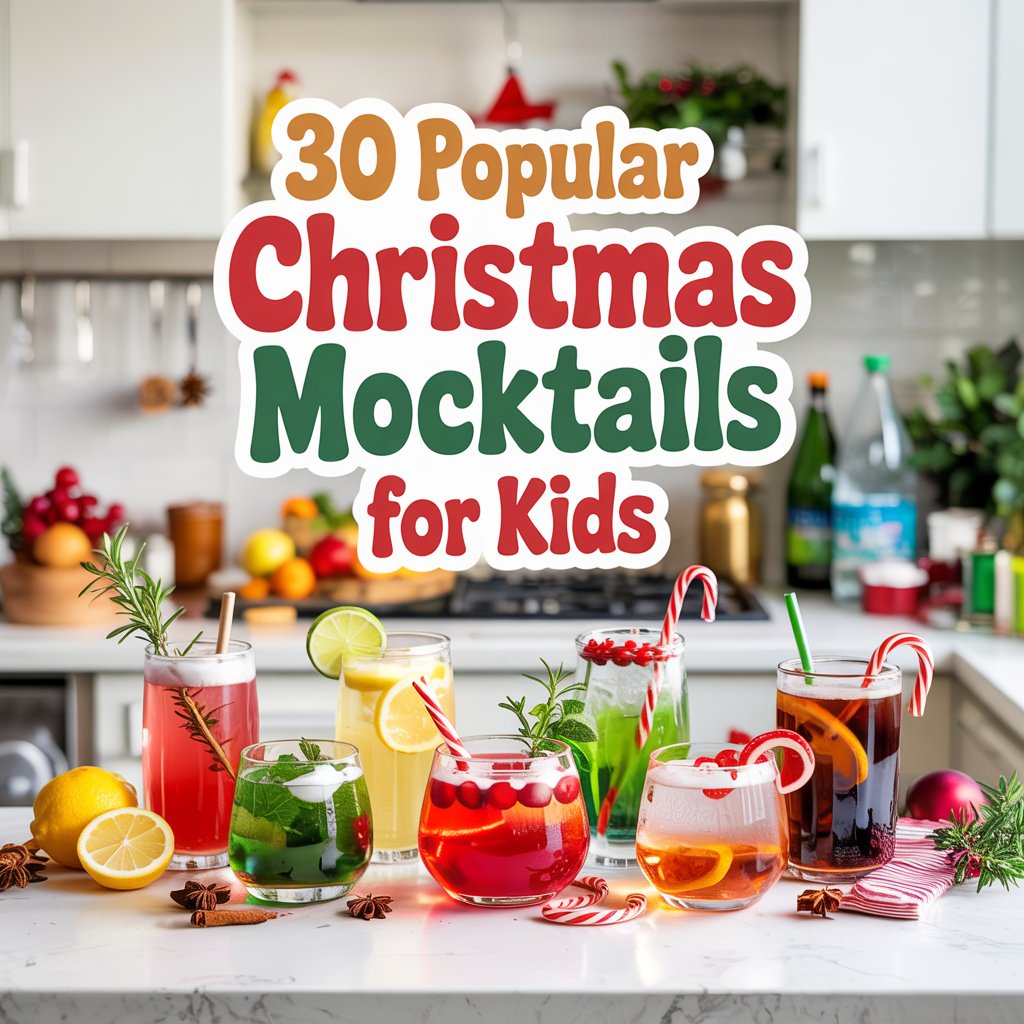 30 Popular Christmas Mocktails For Kids