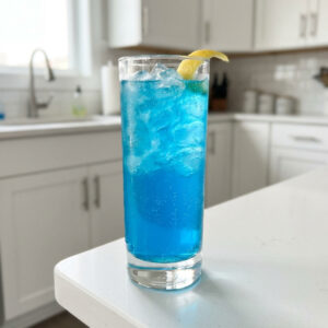 Blue Curacao Collins Cocktail Recipe