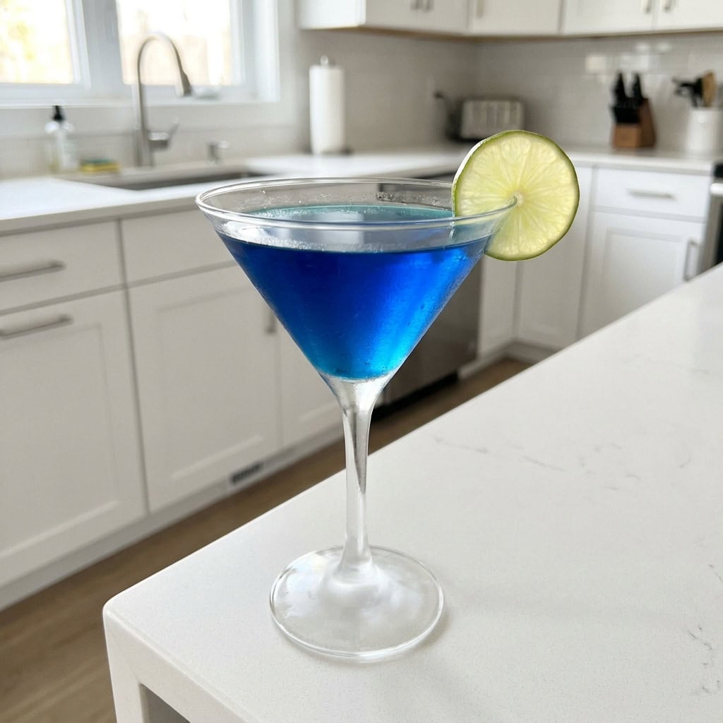 Blue Curacao Cosmopolitan Cocktail Recipe