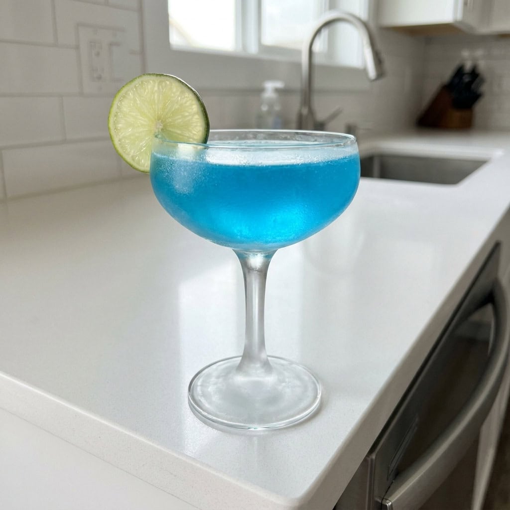 Blue Curacao Daiquiri Cocktail Recipe