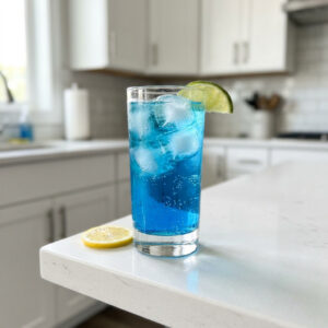 Blue Curacao Gin & Tonic Cocktail Recipe