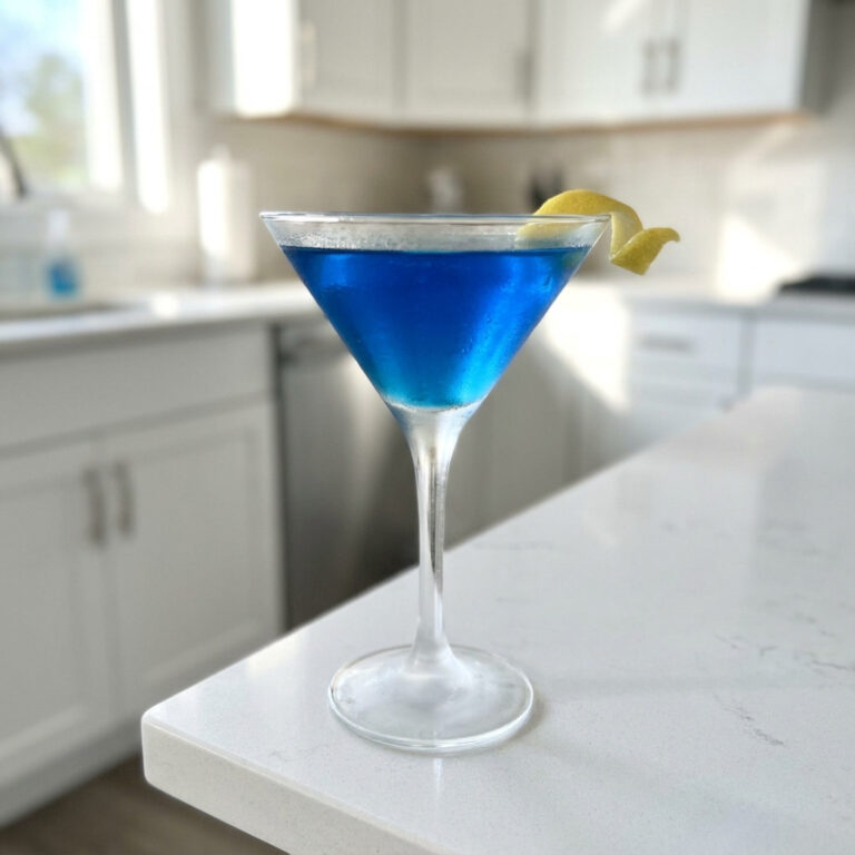 Blue Curacao Martini Cocktail Recipe