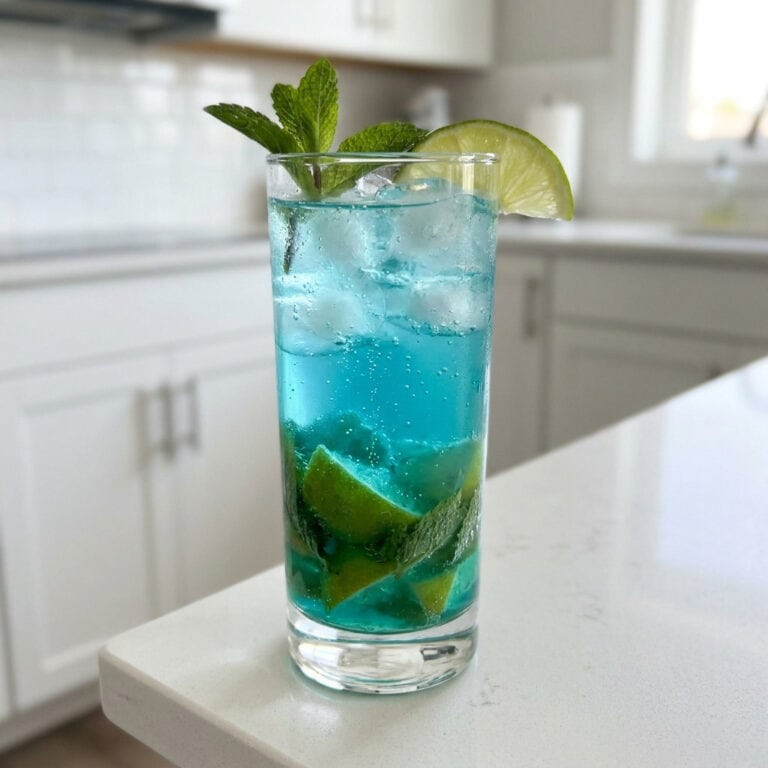 Blue Curacao Mojito Cocktail Recipe