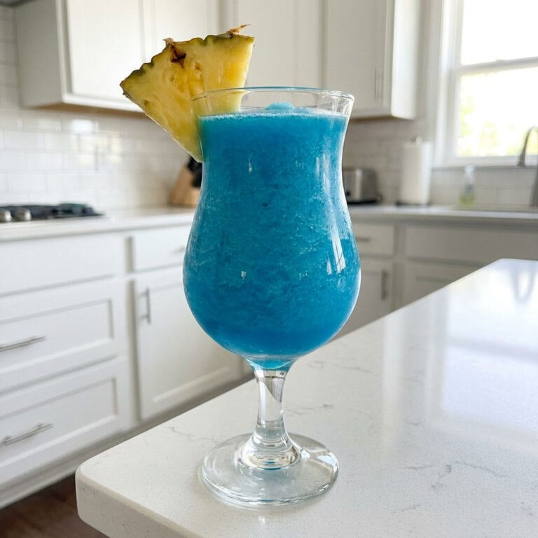 Blue Curacao Slushie Cocktail Recipe
