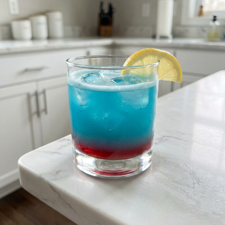 Blue Curacao Sour Cocktail Recipe