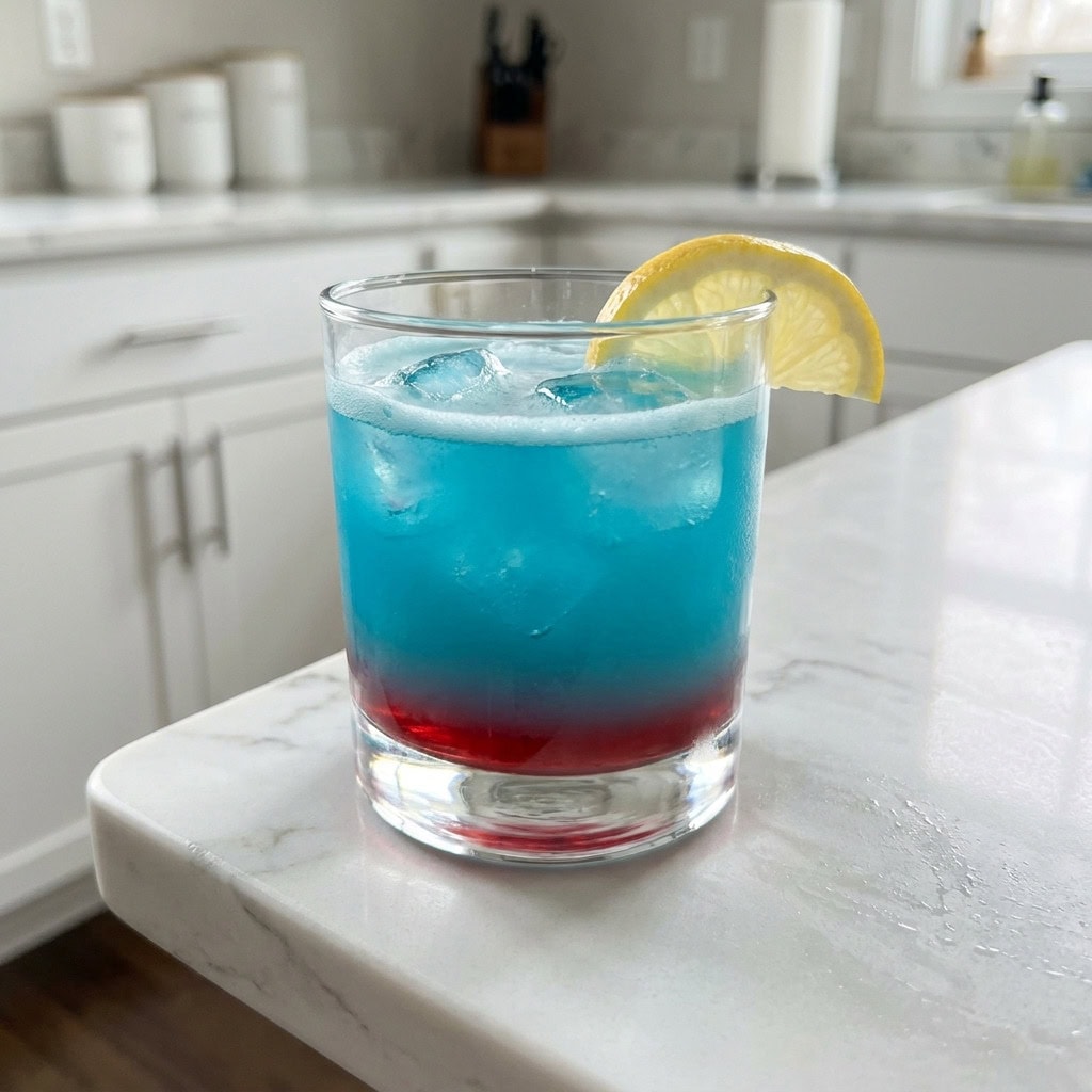 Blue Curacao Sour Cocktail Recipe