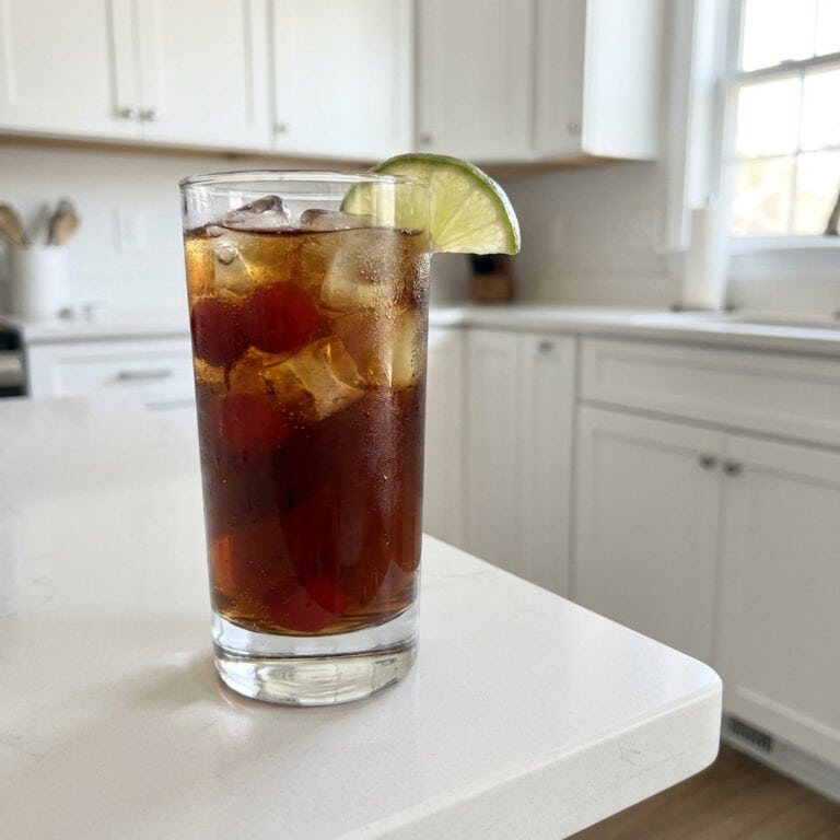Bourbon Cherry Cola Cocktail Recipe