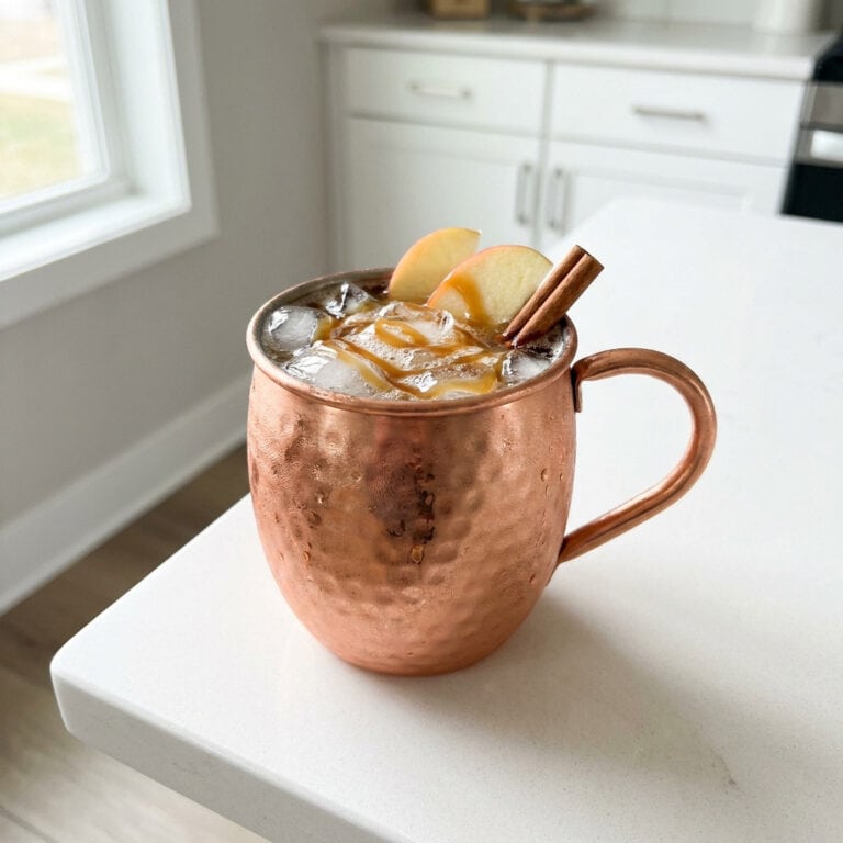 Caramel Apple Mule Cocktail Recipe