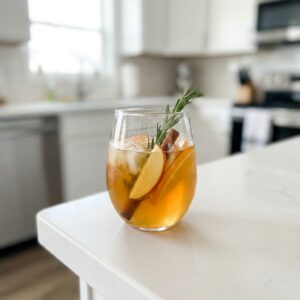 Cinnamon Bourbon Punch Cocktail Recipe