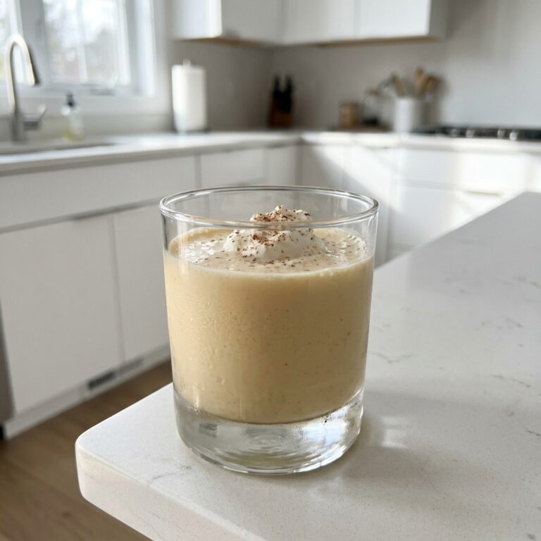 Classic Eggnog Cocktail Recipe