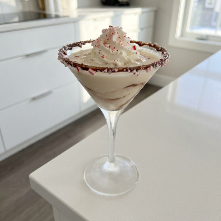 Classic Peppermint Baileys Martini Cocktail Recipe