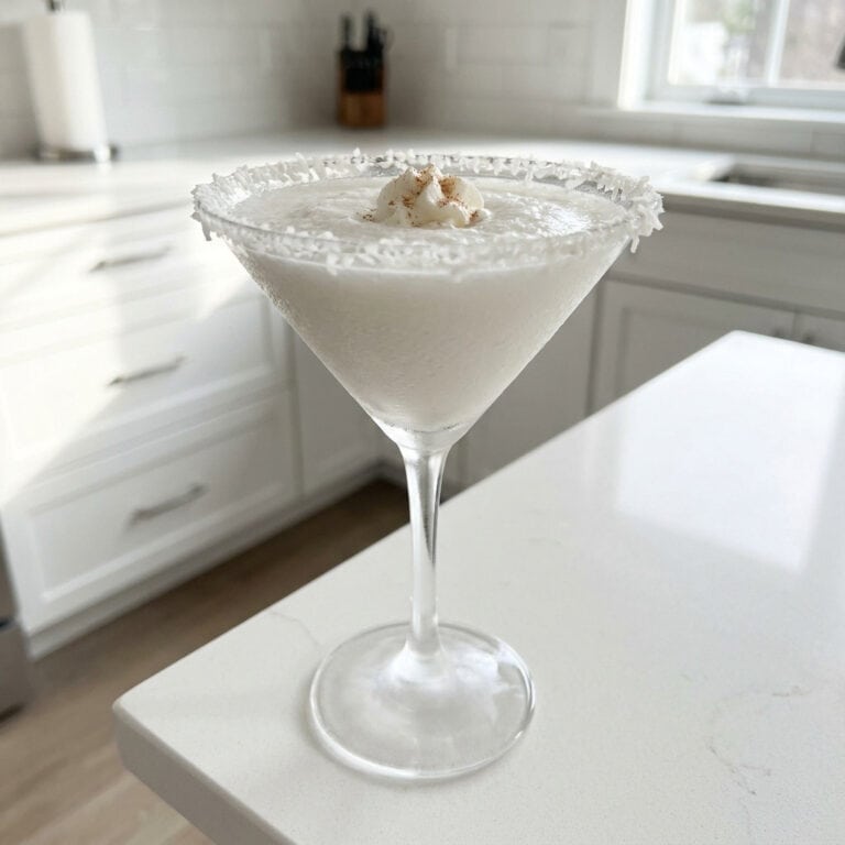 Coconut Snowball Mocktail Recipe