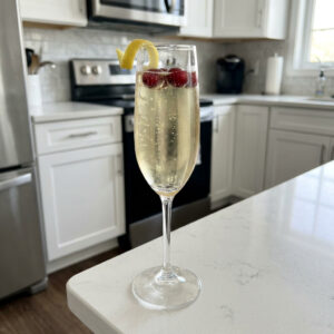 Festive French 75 Cocktail Recipe