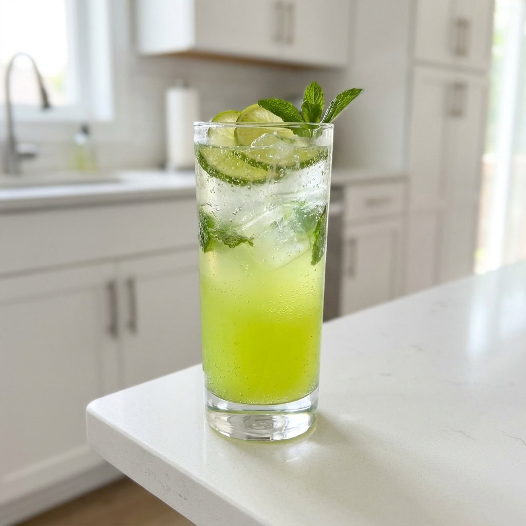 Ginger Limeade Mocktail Recipe