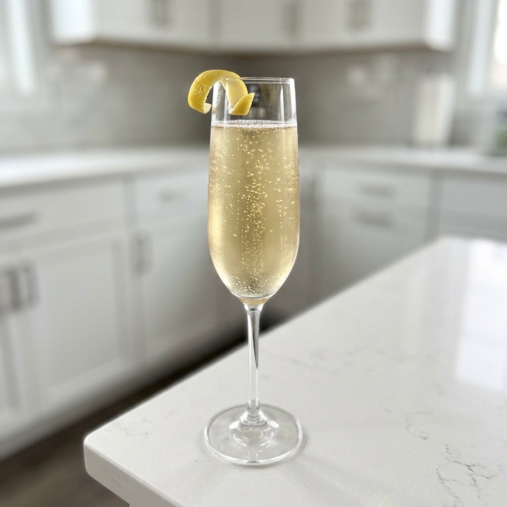 Gingerbread French 75 Cocktail Recipe
