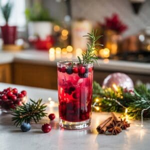 Holiday Berry Blast Mocktail Recipe