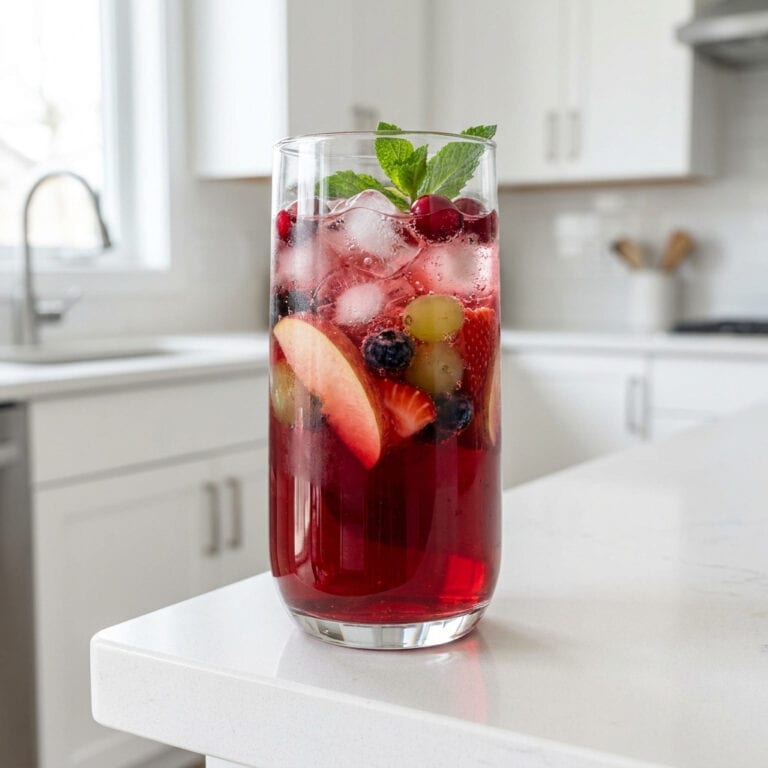 Holiday Berry Punch Mocktail Recipe