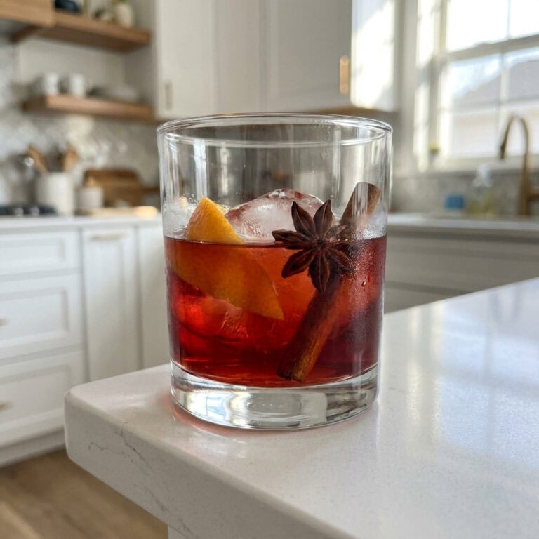 Holiday Negroni Cocktail Recipe
