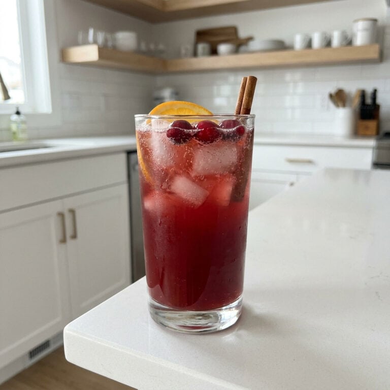 Holiday Spice Punch Mocktail Recipe